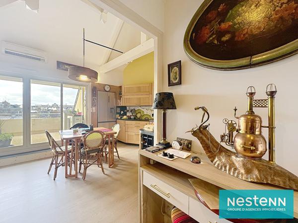 APPARTEMENT DUPLEX 3 CHAMBRES AVEC TERRASSE SAINT BRIEUC CENTRE