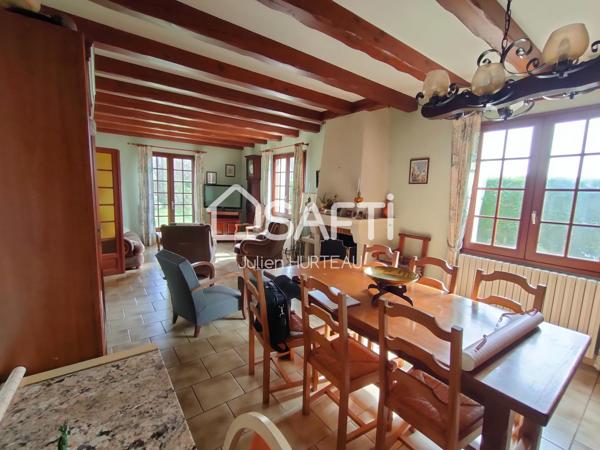 Maison 2 chambres avec bureau