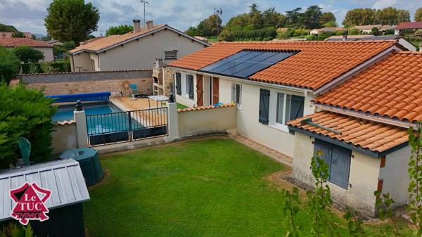 Maison de plain pied avec piscine  Saint-Sylvestre-sur-Lot (47140)