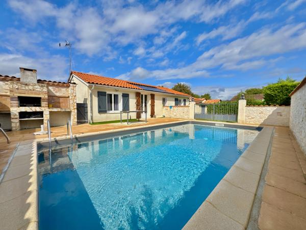 Maison de plain pied avec piscine  Saint-Sylvestre-sur-Lot (47140)