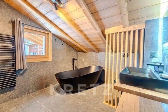 Duplex haut de gamme à Megève avec vue Mont-Blanc