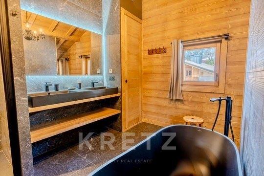 Duplex haut de gamme à Megève avec vue Mont-Blanc