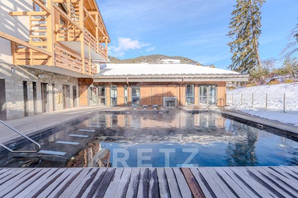 Duplex haut de gamme à Megève avec vue Mont-Blanc
