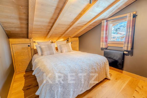 Duplex haut de gamme à Megève avec vue Mont-Blanc