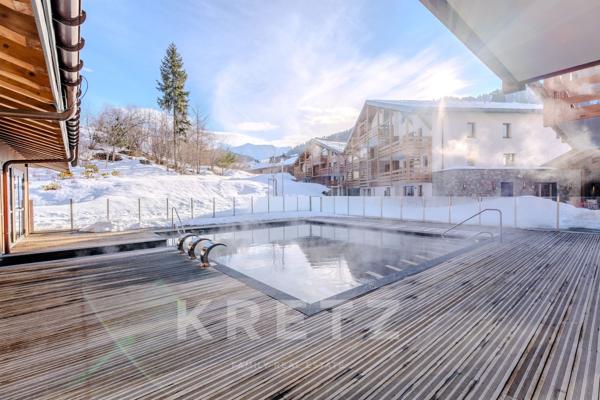 Duplex haut de gamme à Megève avec vue Mont-Blanc