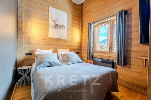 Duplex haut de gamme à Megève avec vue Mont-Blanc