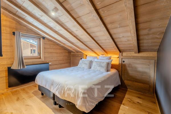 Duplex haut de gamme à Megève avec vue Mont-Blanc