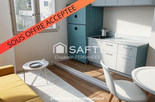 appartement 2 pièces avec jardin