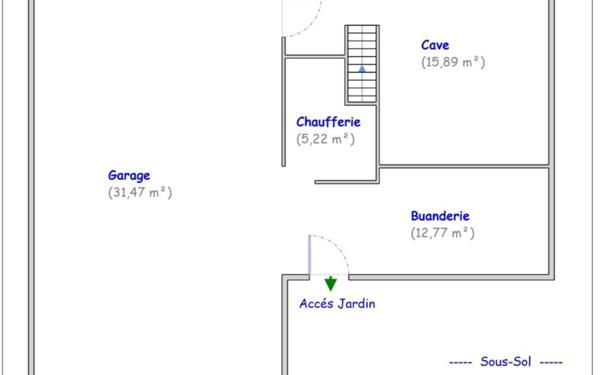 Maison à vendre    5 pièces • 100 m2 Argenteuil