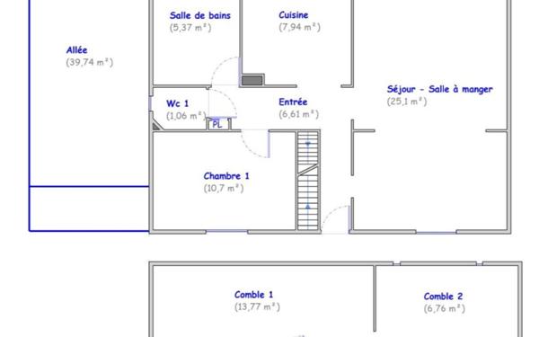 Maison à vendre    5 pièces • 100 m2 Argenteuil