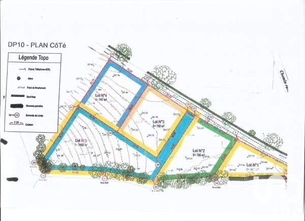 Terrain à vendre 1 482 m² Figeac