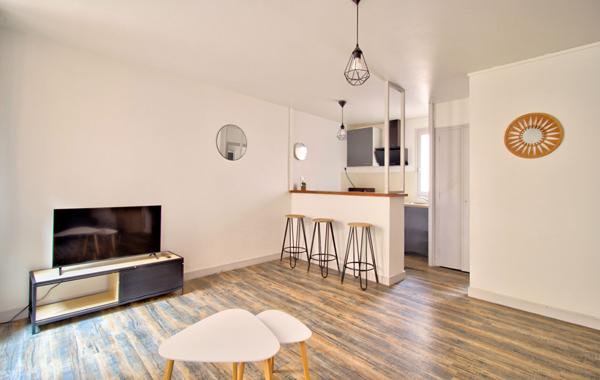 AGEN CENTRE - Appartement meublé et rénové au sein d'une résidence sécurisée en centre-ville