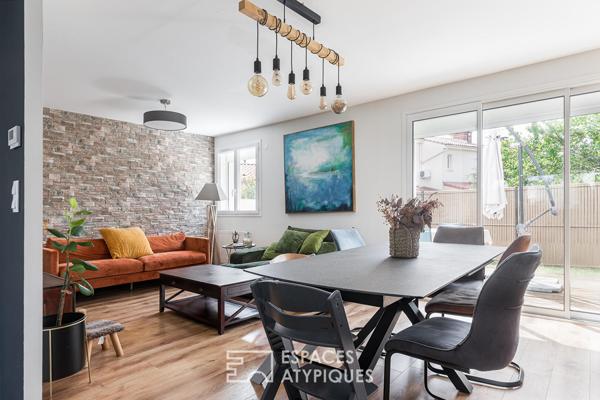 Maison rénovée avec terrasse plein Sud et garage