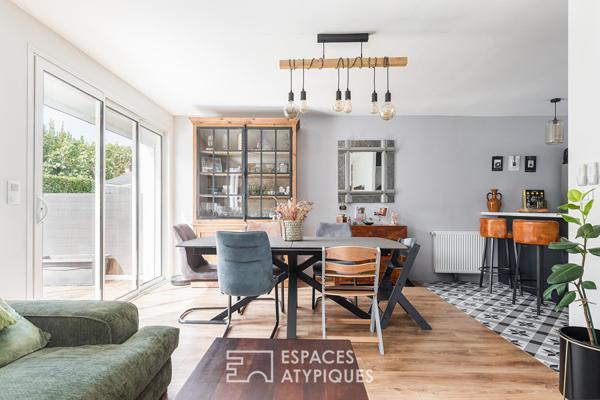 Maison rénovée avec terrasse plein Sud et garage