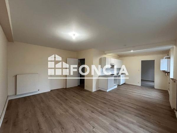 Location Appartement 3 pièces 60.7 m² - 28 BOULEVARD J.-B.-CLEMENT Nouzonville 08700
