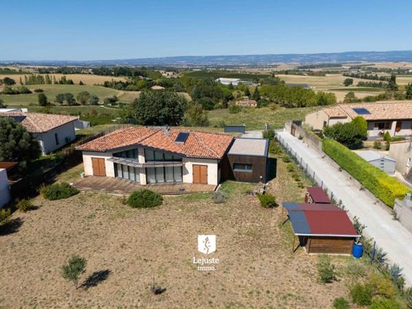 Maison d’architecte écologique et très économe en énergie