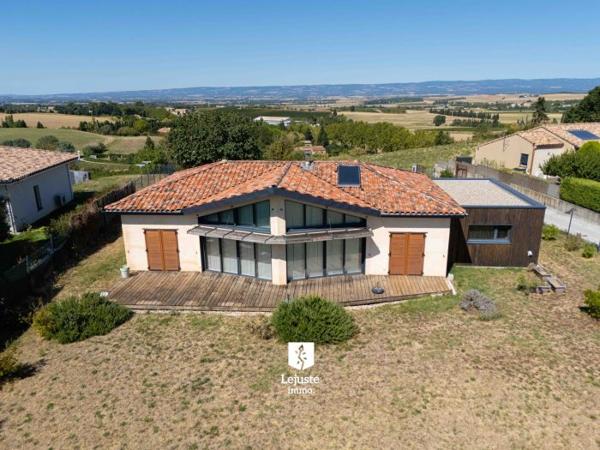 Maison d’architecte écologique et très économe en énergie