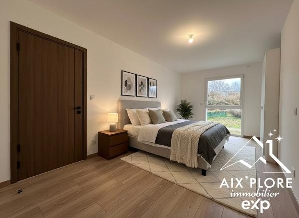 VENTE – APPARTEMENT T4 DE STANDING – GRÉSY-SUR-AIX 105,46 m² – Traversant Nord/Sud – 1er étage