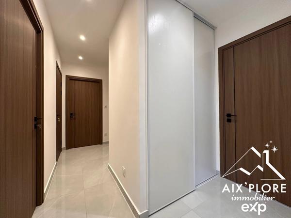 VENTE – APPARTEMENT T4 DE STANDING – GRÉSY-SUR-AIX 105,46 m² – Traversant Nord/Sud – 1er étage