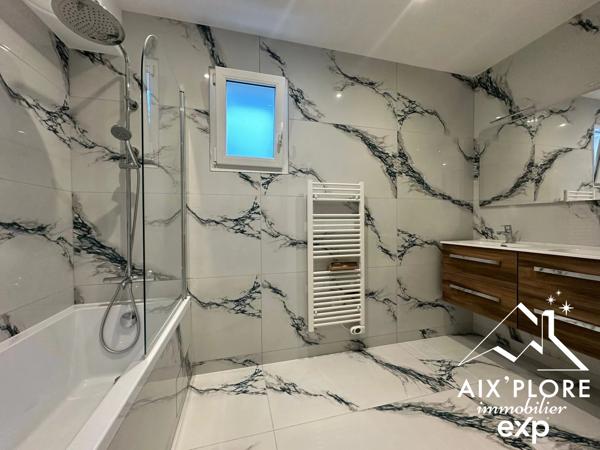 VENTE – APPARTEMENT T4 DE STANDING – GRÉSY-SUR-AIX 105,46 m² – Traversant Nord/Sud – 1er étage