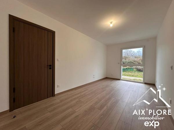 VENTE – APPARTEMENT T4 DE STANDING – GRÉSY-SUR-AIX 105,46 m² – Traversant Nord/Sud – 1er étage