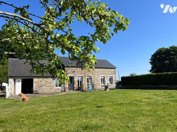 Commune de MAEN ROCH (35460) - St Brice en Coglès : Sortie de bourg, au fond d'une impasse sans...