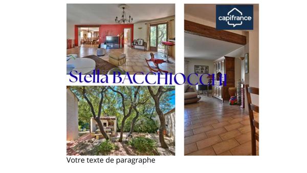 Maison de plein pied à vendre 7 pièces VILLENEUVE LES AVIGNON (30)