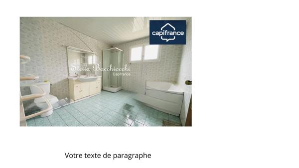 Maison de plein pied à vendre 7 pièces VILLENEUVE LES AVIGNON (30)