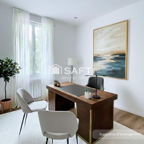 Spacieuse et lumineuse maison de 6 pièces au Mont Valérien