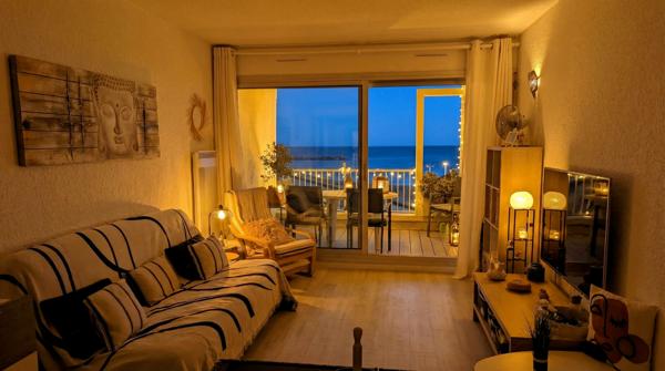 T2 RÉNOVÉ AVEC VUE MER À PALAVAS-LES-FLOTS