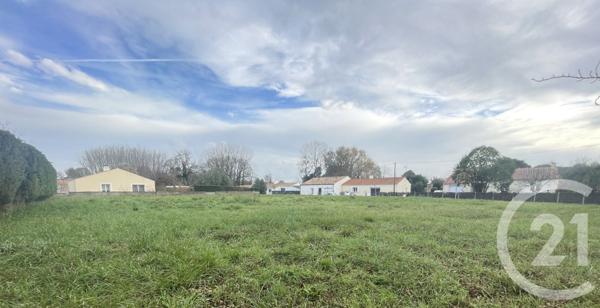 Terrain à vendre  1009 m2 COMMEQUIERS - 85