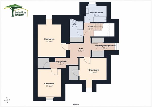 ROQUEFORT : Demeure de caractère, maison d'amis et piscine sur un parc de 4 600 m² Roquefort