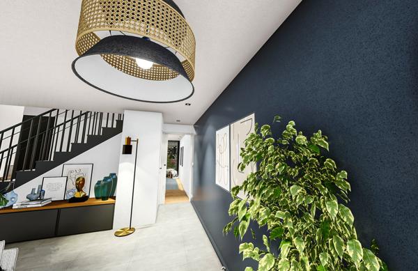 MAGNIFIQUE DUPLEX  DE 111m2 A MONTCHAT AVEC JARDIN 