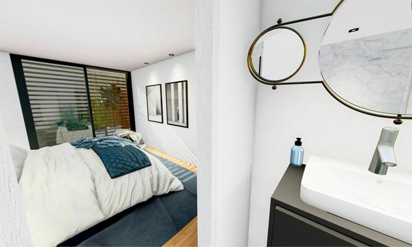 MAGNIFIQUE DUPLEX  DE 111m2 A MONTCHAT AVEC JARDIN 