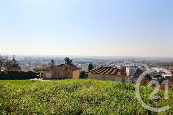 Terrain à vendre  1106 m 2   TREVOUX  - 01