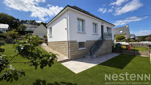 Maison familiale au calme avec sous-sol complet, 3 chambres et commerces à pied
