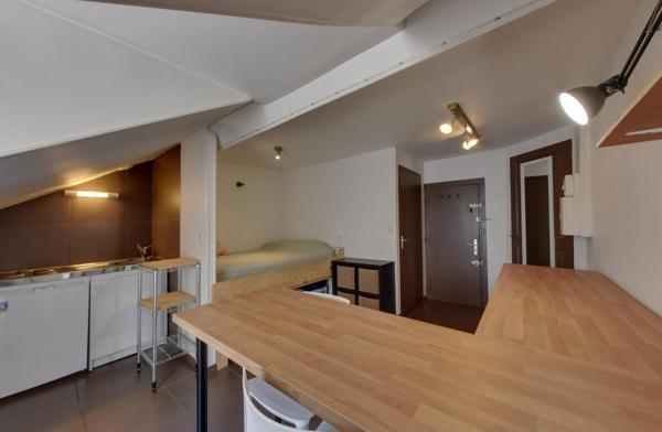 Joli studio aménagé de 20,62m² au sol