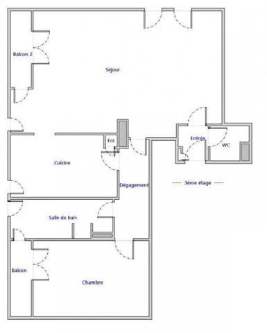 APPARTEMENT à VENDRE quartier prisé de MONTARGIS 45200