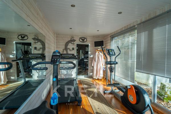 Villa style Louisiane avec lac privé