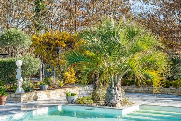 Villa style Louisiane avec lac privé