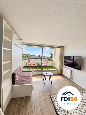 Appartement - STUDIO, TERRASSE ET GARAGE A VENDRE, VUE MER - GUIDEL PLAGE, INVESTISSEUR OU VILLÉGIATURE , Guidel