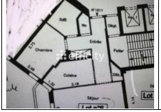 Appartement 2 pièces - 53 m²