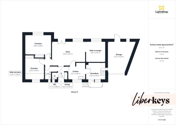 Maison individuelle de 75m² avec jardin et garage - Saint-Fons