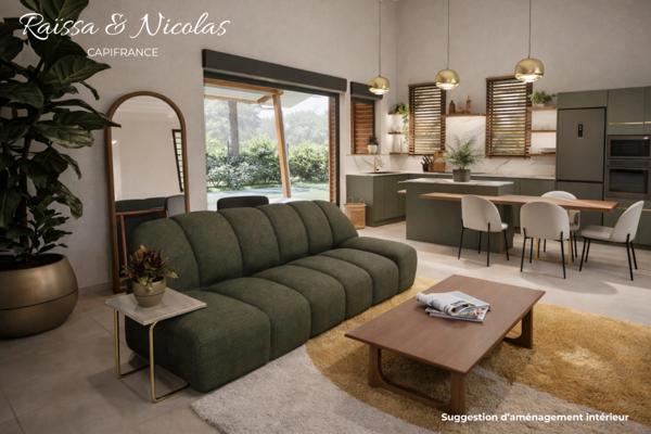 Maison T4 avec grand terrain - MACOURIA (973)