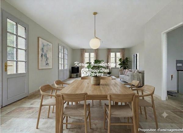 Demeure de prestige neuve avec garage + gite + jardin
