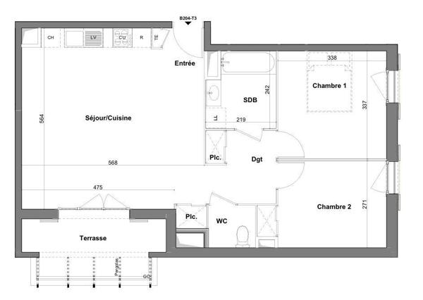 Maison à vendre 3 pièces 65 m² Roquefort-les-Pins