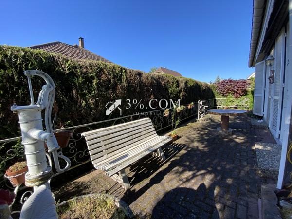 3%.COM - En Exclusivité à BRUMATH (Rue horace), maison individuelle de 72m² , 2 chambres, 1 jardin. Brumath (67170)