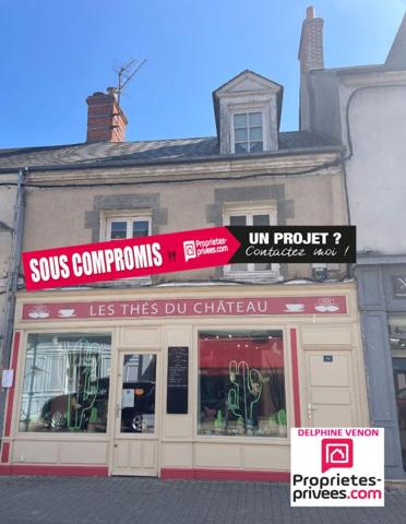 Murs  commerciaux en coeur de ville à Chateauneuf Sur Loire  libres de bail