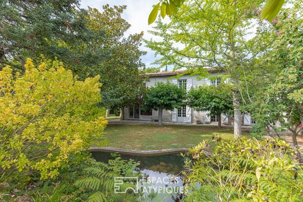 Métairie rénovée avec parc arboré et potentiel d’accueil à Carcassonne