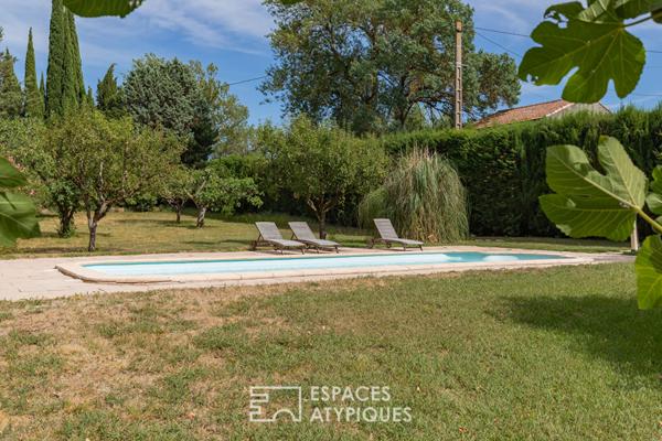 Métairie rénovée avec parc arboré et potentiel d’accueil à Carcassonne